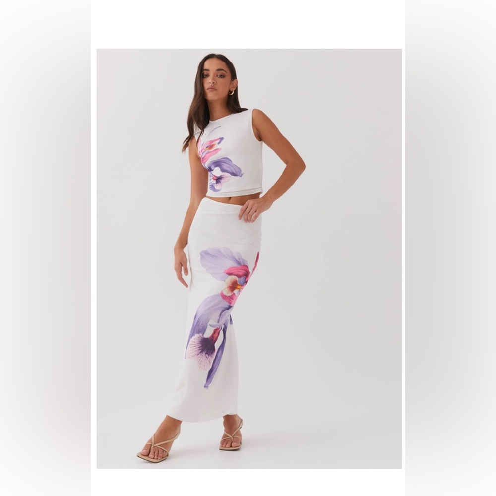 Peppermayo White Two-Piece Set
